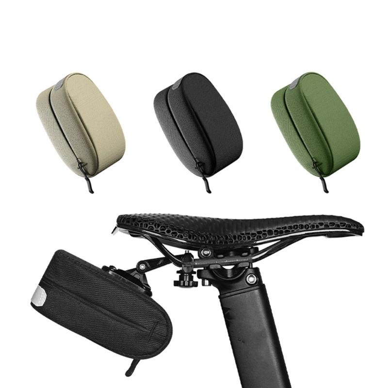 Quickly Release Bike Saddles Bag With Adapters Brackets Reflective Strips for Long Distances Cyclists
