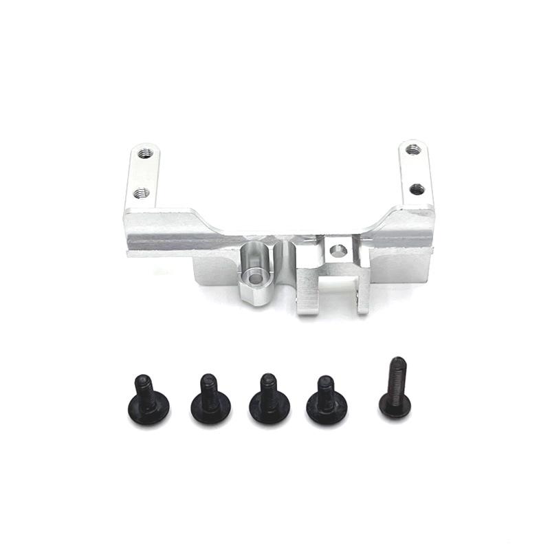 

Meijiaxin H12Y Remote Control Car Metal Upgrade Front Axle Servo Mount 1:12 срібний