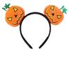 Bandeau Citrouille d'Halloween Accessoire de Costume Festif Mignonne Poupée Cartoon Bandeau pour Cheveux Style Sombre Tendance Personnalité Couvre-chef Unisexe