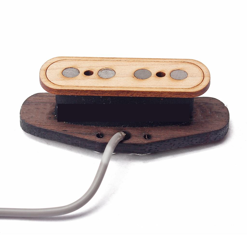 4-pole Guitar Pickup for Electric Cigar Box Maple and Rosewood 4 String Guitar Pickups -Electric for Delta
