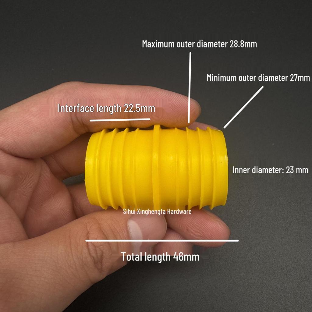 Washing Machine Drain Pipe Reducer Extender - Large To Small Connector Fitting
