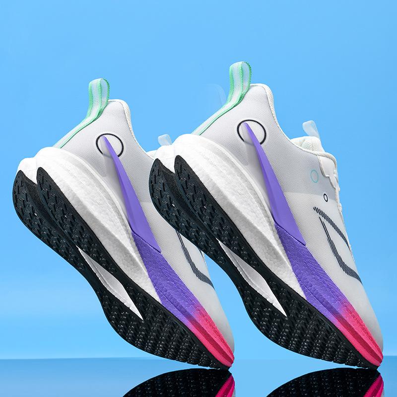 Youth running shoes Middle school student physical education class long-distance running shoes Red Rabbit 8 shock-absorbing carbon board marathon