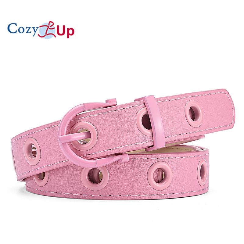 Fustă universală, Curea cu ochișori aerisită, de culoare bomboană, Accesorii pentru femei