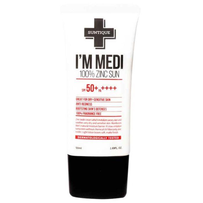 Suntique I'm Medi 100% Zink Sonnencreme Gesicht SPF50+ 50 ML