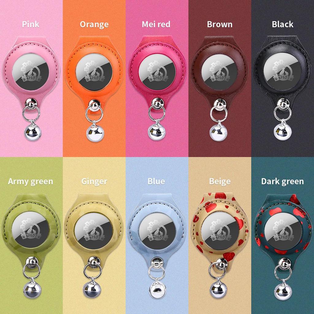 Case for Airtags Protective Holder for Airtags Anti Lost Loop Clip Cover for Dog Cat Collar Pets  Accessories