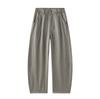 Lyocell Tencel Men's Solid Color Casual Pants High Waist Loose Wide Leg Straight Pants Lazy Style Versatile Trousers