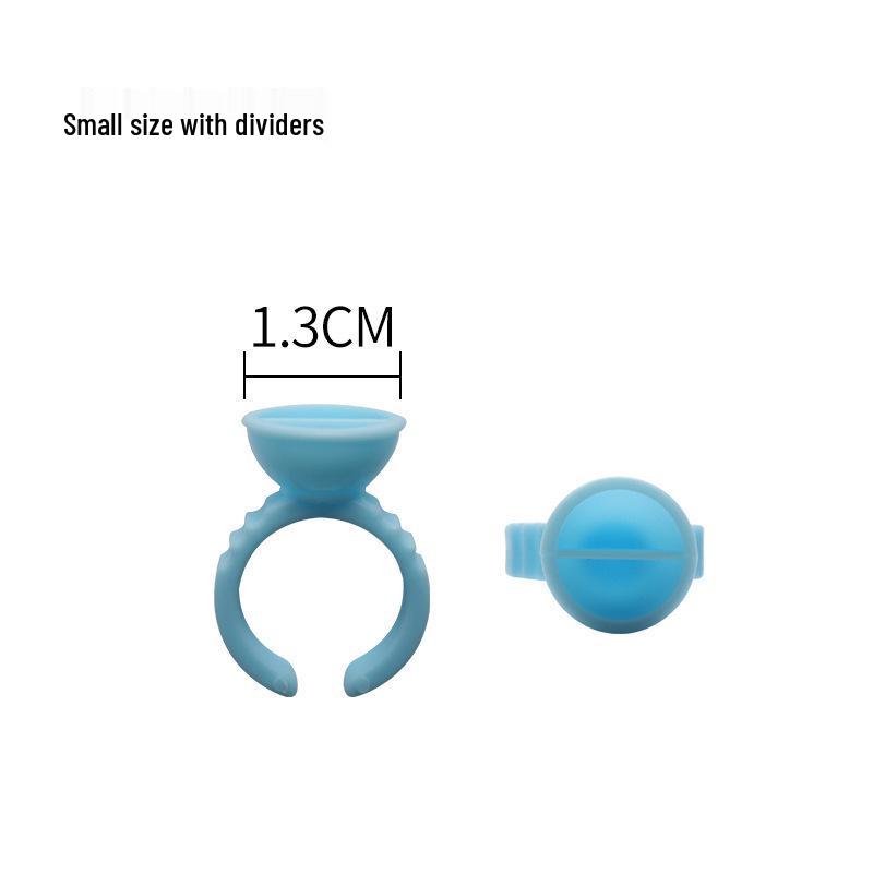 

Планшет для клея для наращивания ресниц с разделителями и чашечками для пигмента