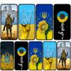 Для Samsung Galaxy S25 S24 S23 iPhone 17 16 15 Xiaomi Redmi Note 14 13 12 Plus Pro Max XR Чохол для телефону Квітка Соняшник Прапор України OPPO Huawei Обкладинка