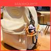 Adorable Cartoon Panda Keychain Cute Silicone Key Ring Perfect Gift For Couples And Friends