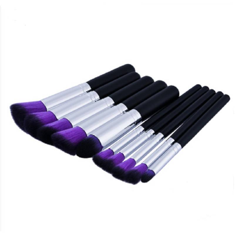 Makeup Brush Set With Handles For Face And Eye Makeup Artists