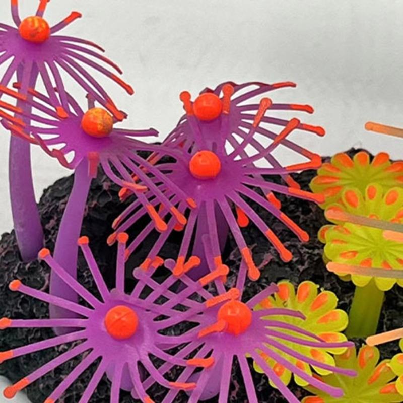 Život podobné korály Mořské řasy Akvária Dekorace Akvária Podvodní ozdoba Terénní úprava Bezpečnostní dekorace korálů pro akvária