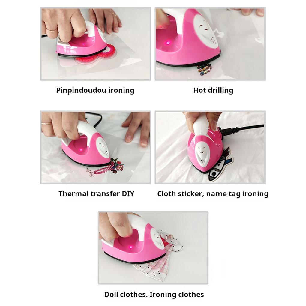 Portable DIY Electric Iron For Crafting Enthusiasts Novices Can Also Electric Iron For DIY Crafts