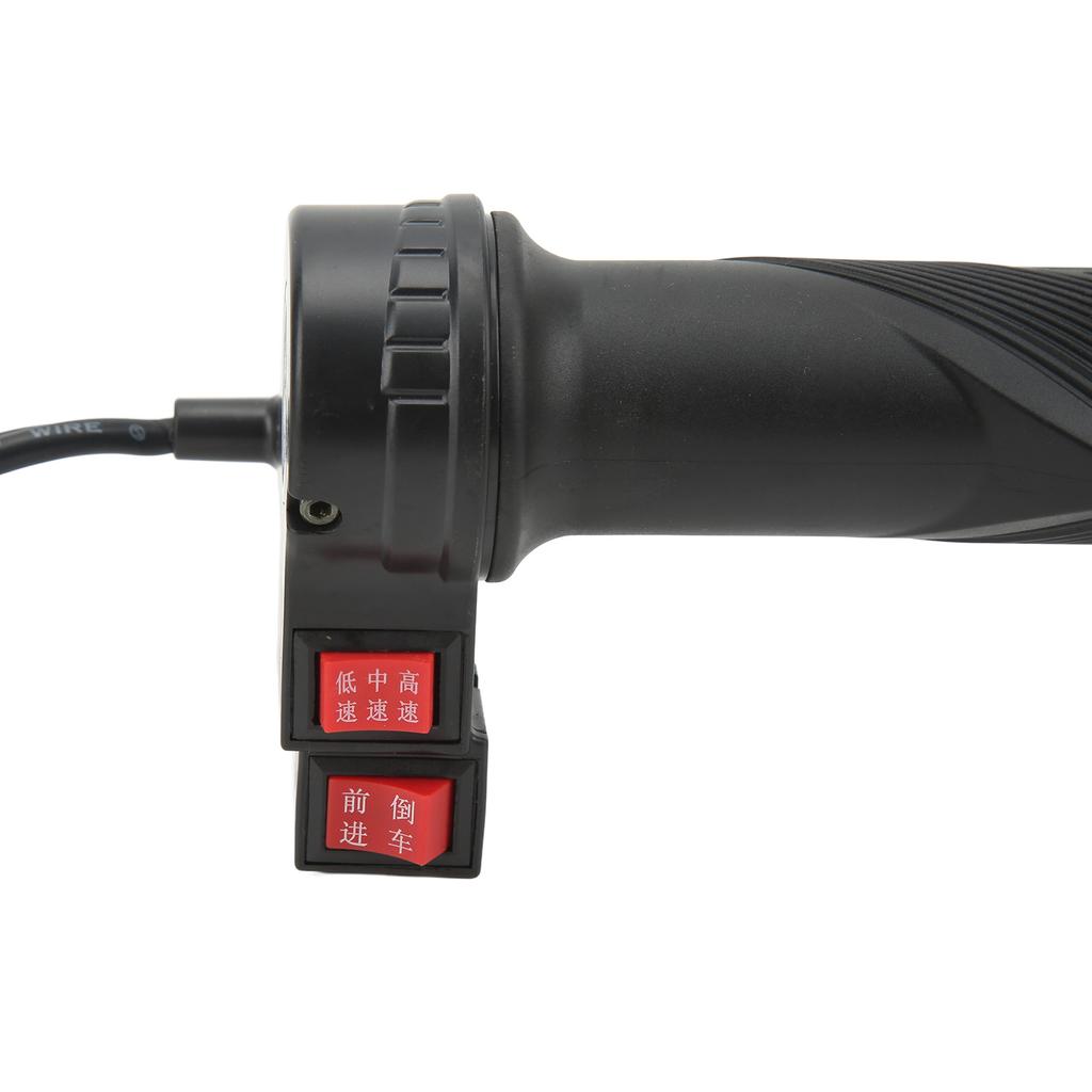 Kit contrôleur de vitesse brossé pour vélo électrique 350W avec fonction marche arrière, poignée d'accélérateur à trois vitesses pour mise à niveau 24V 36V