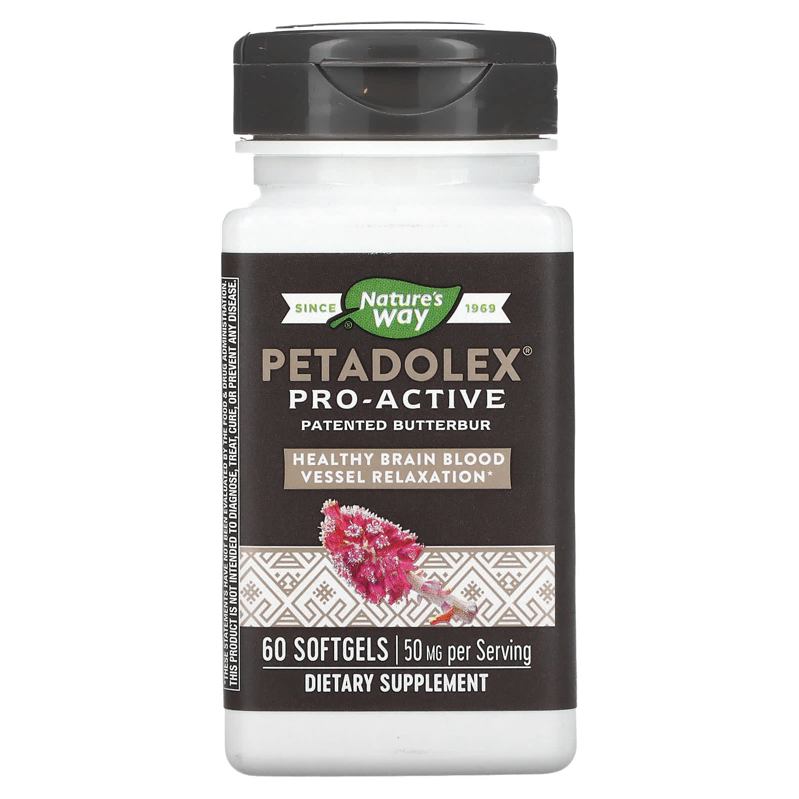 

Nature S Way, Petadolex, Pro-Active, 50Mg, 60 Softgels