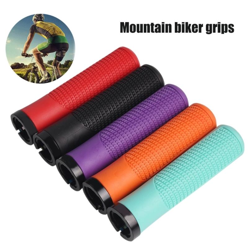 Single Locks on Locking Bicycles Handlebar Grip Nonslip Rubber Bicycles Handlebar Grip Cycling Accessories Enduring