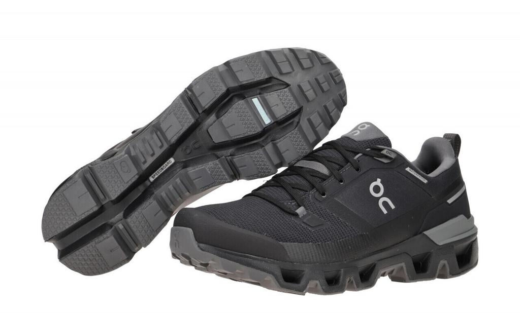 Обувь для треккинга On Cloudwander Waterproof black/eclipse