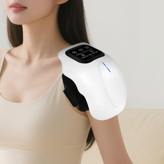 Vyhřívaný masážní přístroj na kolena Nastavitelný vyhřívaný návlek na kolena s LED dotykovou obrazovkou a vibracemi Dobíjecí vyhřívaná podložka na kolena pro péči o klouby