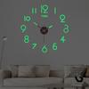 Creative Acrylic Luminous Diy Wall Clock Nordic Simple Living Room Entrance Mute Clock Personalized Digital Decorative Clock