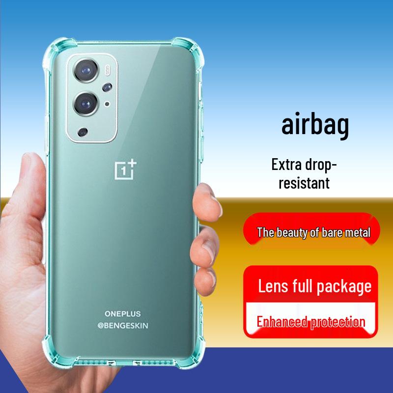 Airbag Anti-fall Transparent Soft Shell Case for OnePlus 12-7T Pro RT