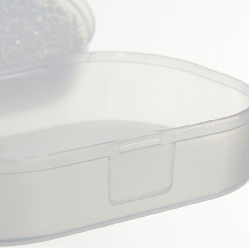 1set/3pc Soap Dish Soap Holders With Sponges Insert, NonSlip Travel Soap Case For Camping Gym Bathroom Storage Box