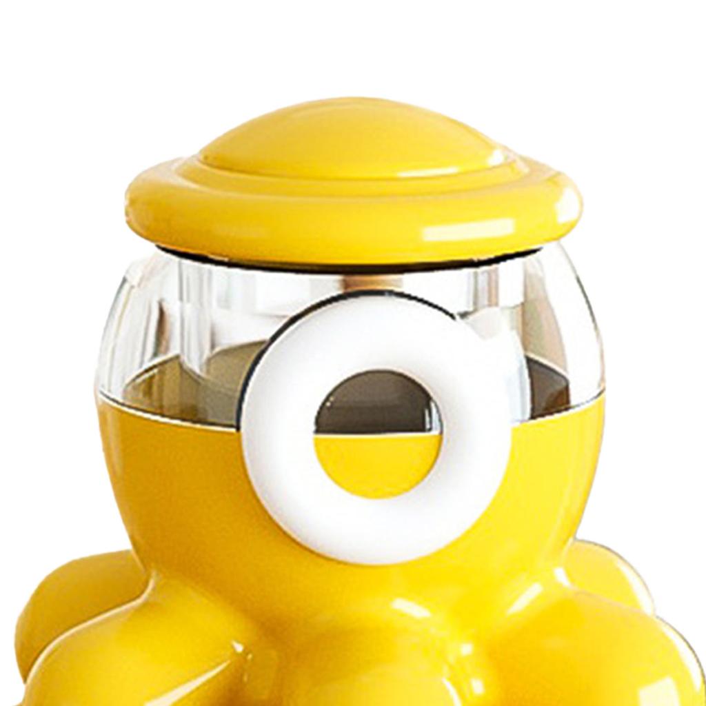 Soap Dispensing Palm Brush Plastic Cute Octopus Shape Push Type Liquid Filling Cleaning Brush for Dish Pot Pan Sink