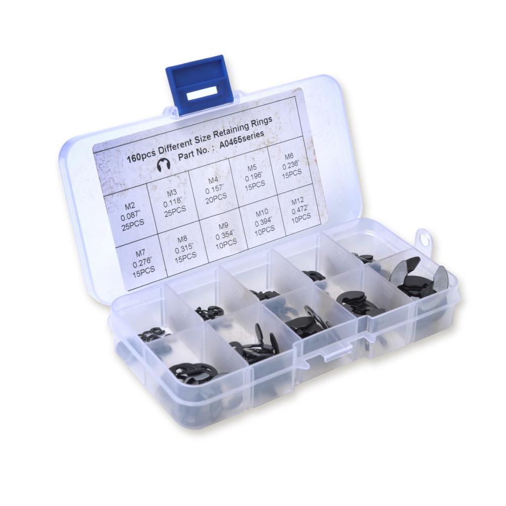 Metal E Clip Washer Circlip Retaining Ring Durable Portable External Retaining Ring Clip Circlip