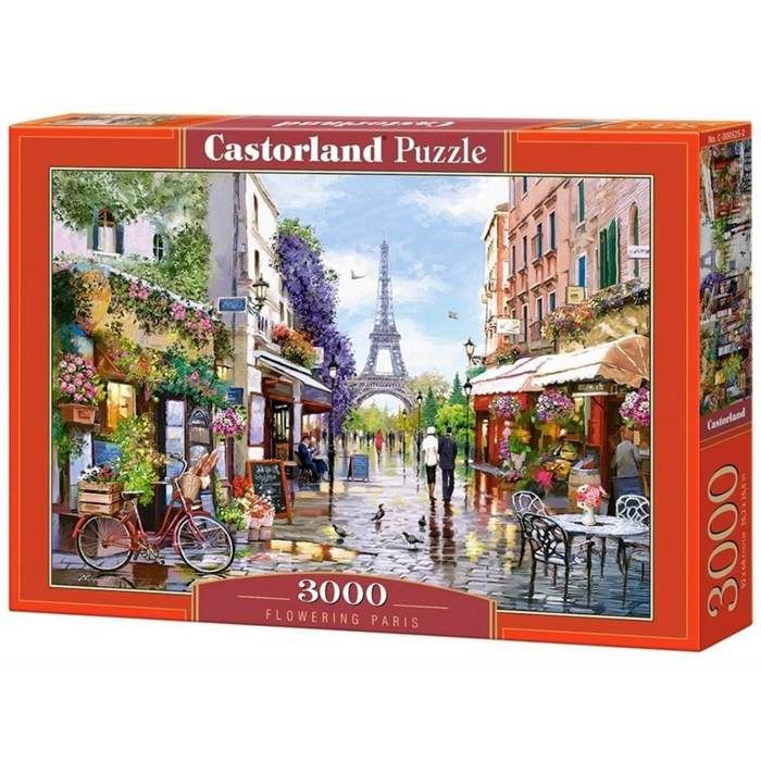 Puzzle 3000 Pièces : Paris Fleuris