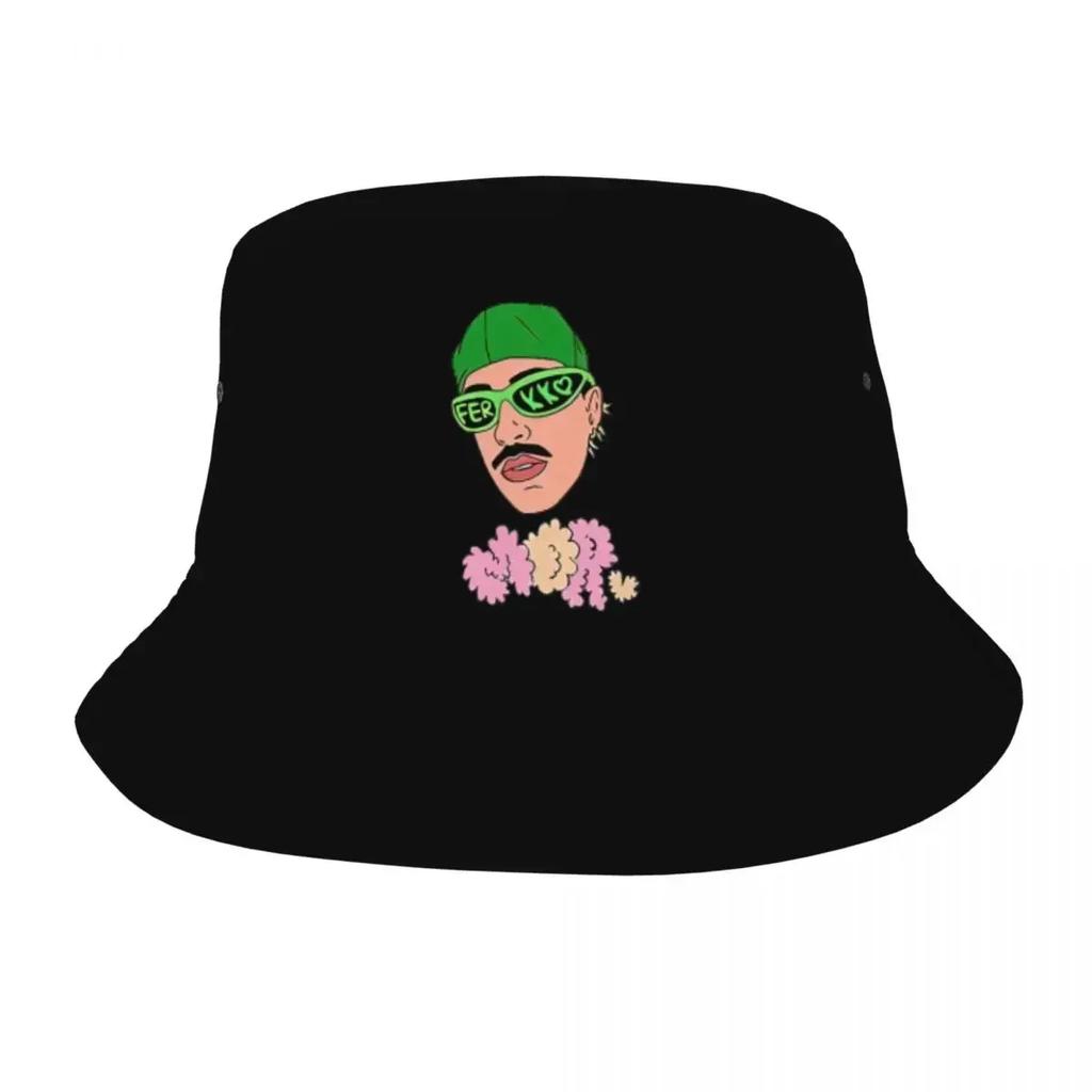 Style Ferxxo Mor Bucket Hat For Teen Foldable Hip Hop Singer Bob Hats Summer Beach Hatwear