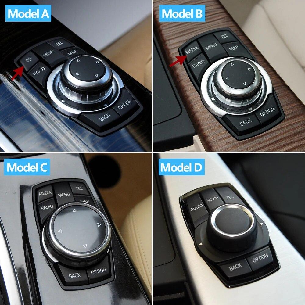 Kryt multimediálního ovládacího tlačítka centrální konzole CIC pro BMW 1 2 3 4 5 6 7 X3 X4 X5 X6 řady F30 F31 F10 F11 F06 F25 F26