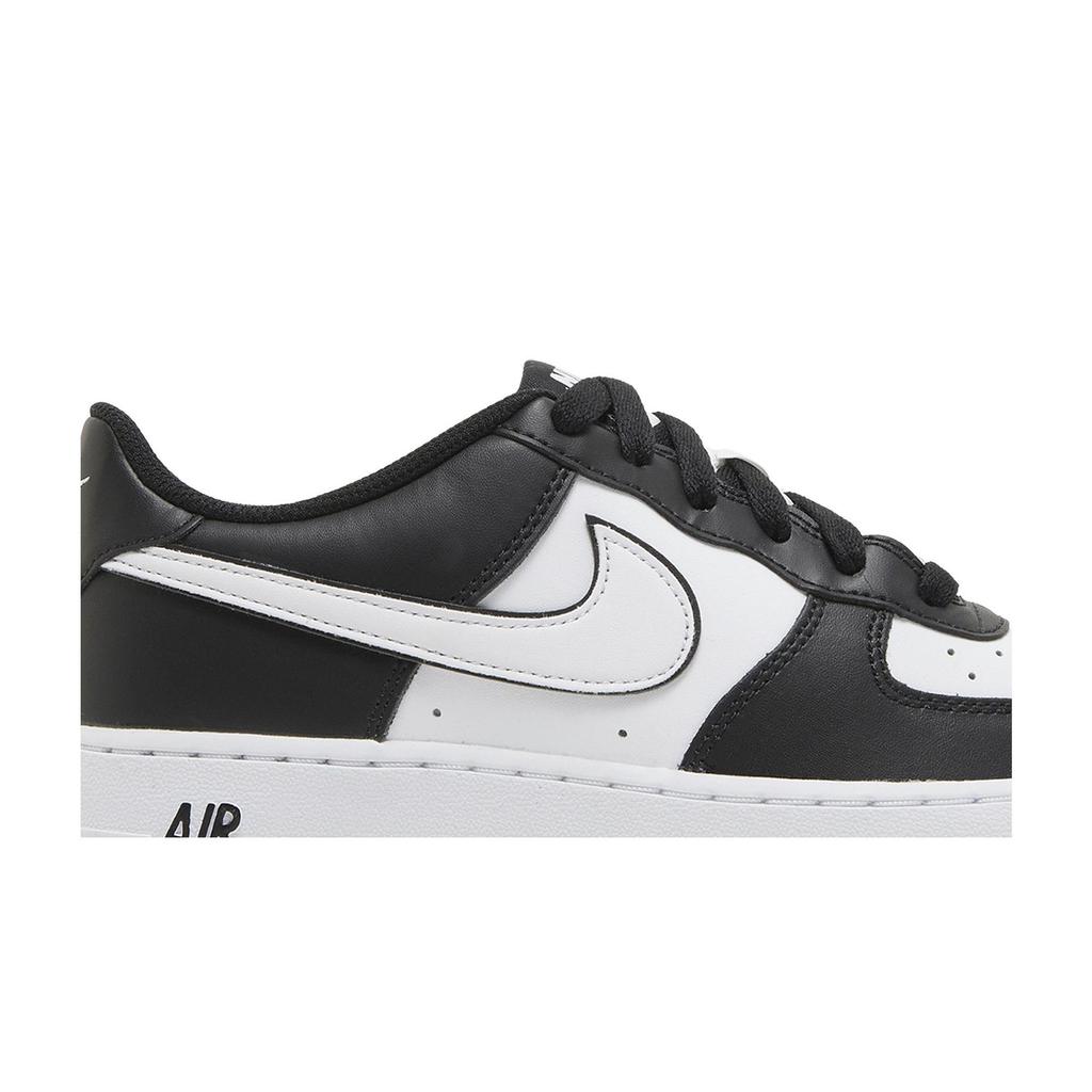 Nike Air Force 1 '07 Grade School 'Panda' (Unisex) Black / White / Black Kids' Skateboarding Shoes DV1621 001