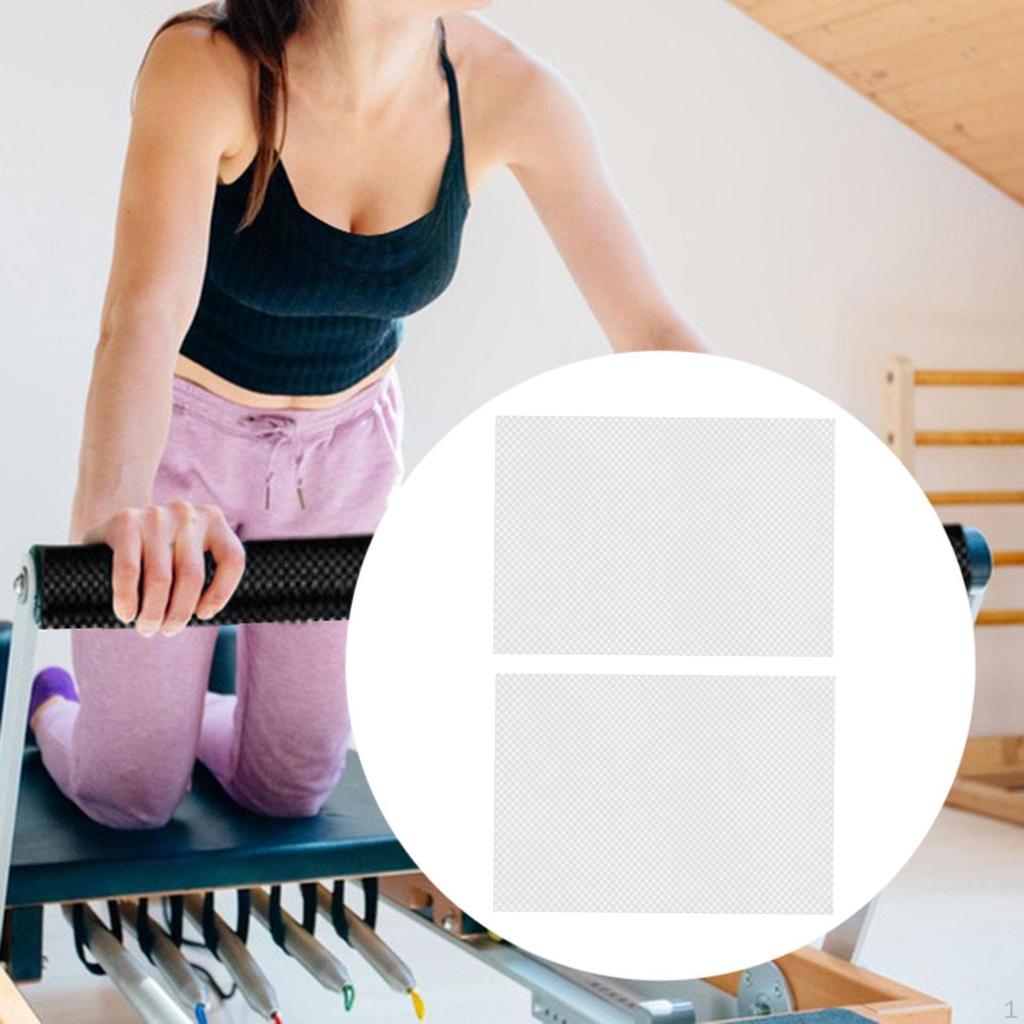 1 Paar rutschfeste Pilates-Matte für Damen und Herren, Trainingsmatte für Indoor-Workouts.