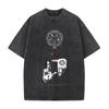 Heißes Anime Hellsing Alucard Kleidung Herren Damen Kurzarm T-Shirts Gewaschenes Baumwoll-T-Shirt Sommer Oversize T-Shirt Harajuku T-Shirt