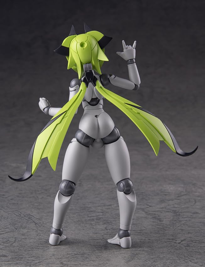 Polynian MLL V2 PVC ABS Painted Movable Figure Machaon/Archeon [Gray Fresh] Non-scale &