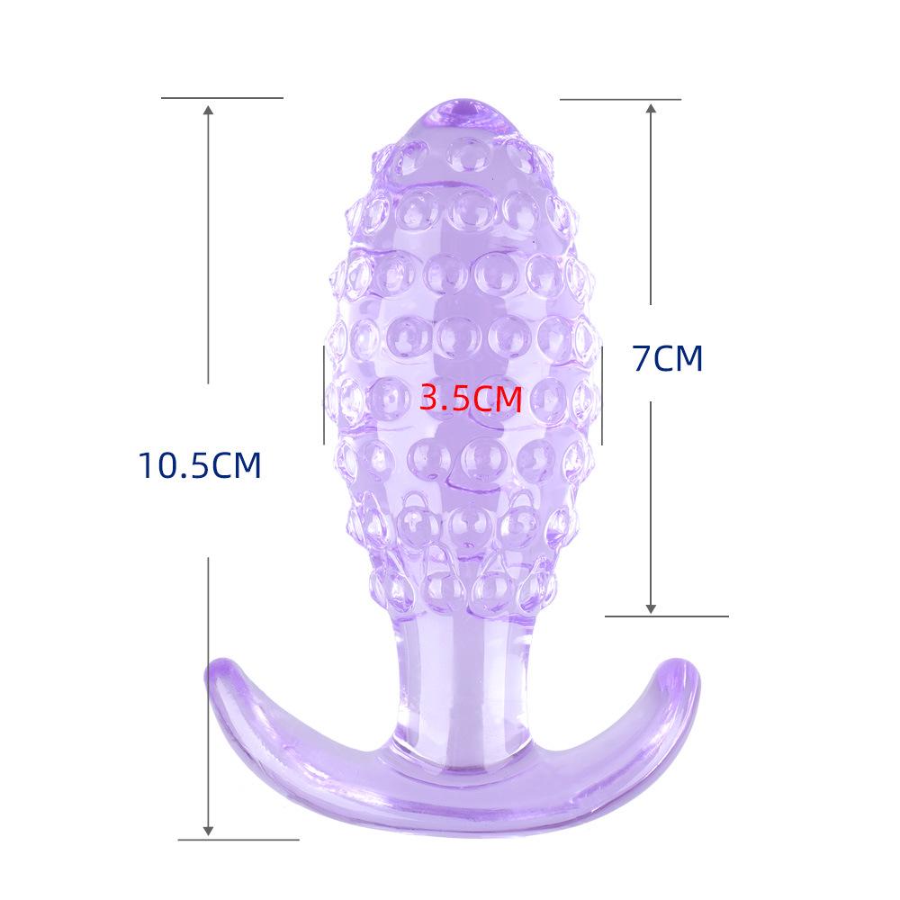 Soft Spike Wearable Jackfruit Butt Plug - Alternative Anal Toy for Women