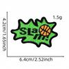 Sports Cartoon Basketball Embroidered Patch - Clothing Accessory Label