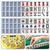 Mahjong Epoxy Resin Casting Mold Resin Silicone Mold for DIY Project Pendant