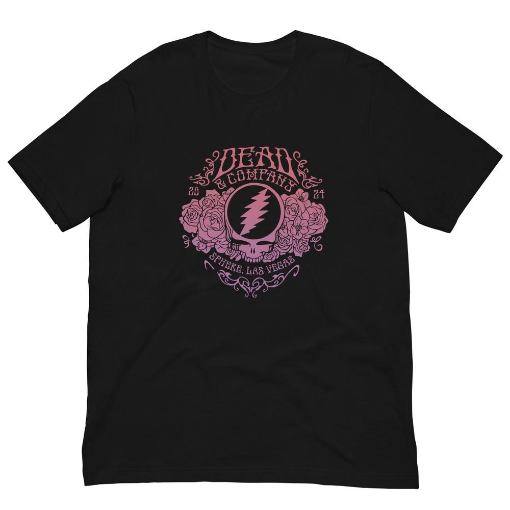 

Dead amp Co Sphere Vegas Floral Design Grateful Dead Gradient Deadhead Unisex tee Unisex T-Shirt S