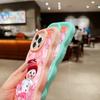 Macaron Big Wave Soft Phone Case für iPhone 11 12 13 14 15 Samsung A14 A24 A53 A54 A55 Xiaomi Redmi Note 13 12C Cover A3 Frohe Weihnachten Bär Hirsch Kunst