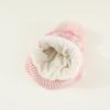 Amazon Plush Flower Children's Hat Winter Boys and Girls Knitted Hat Ear Protector Warm Wool Hat Plush Pullover Hat