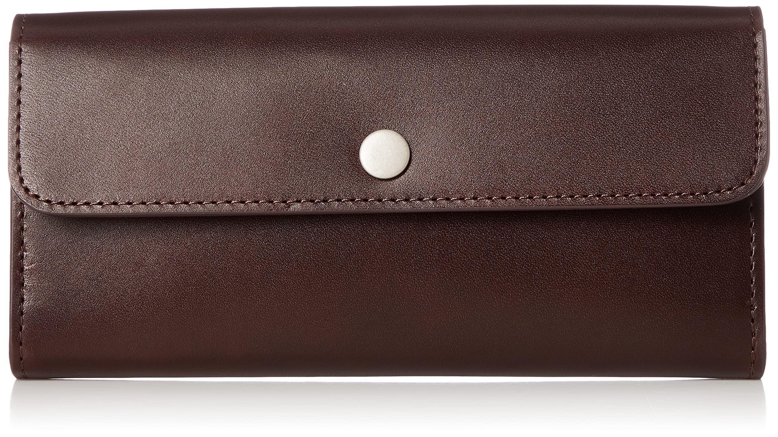 

[Margaret Howell Idea] Wallet Snap Chocolate