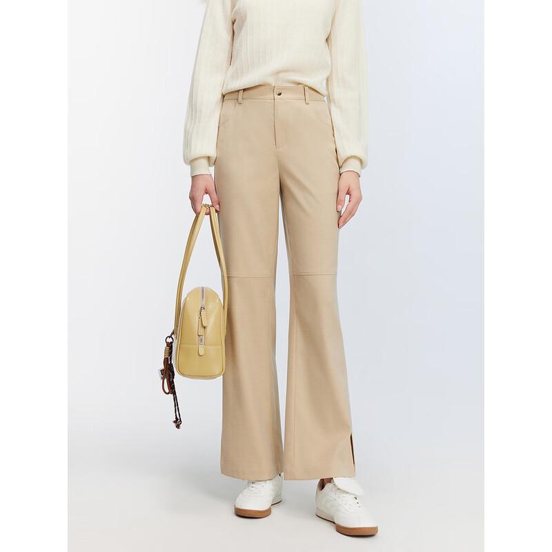 

ELLE Women s French Commuter High-Waist Casual Pants XL