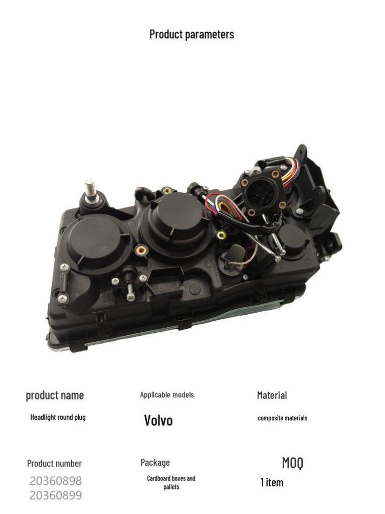 Compatible Headlight for Volvo FH12 FM12 20360898/20360899