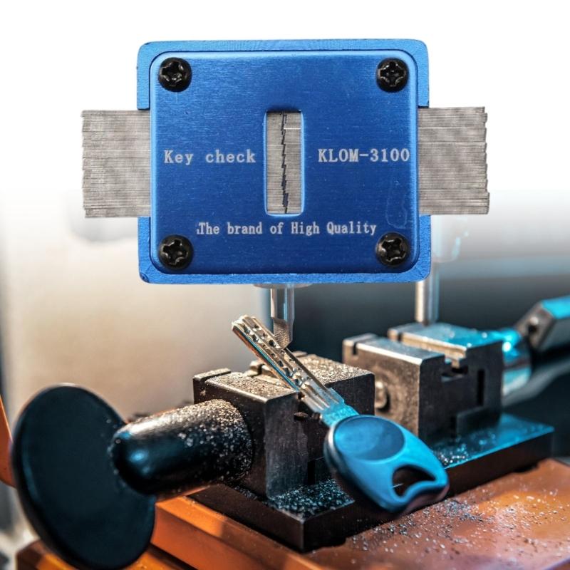 Durability Key Measurement Device Key Check Checker With Accurate Depth And Width Marking For Locksmiths Professional