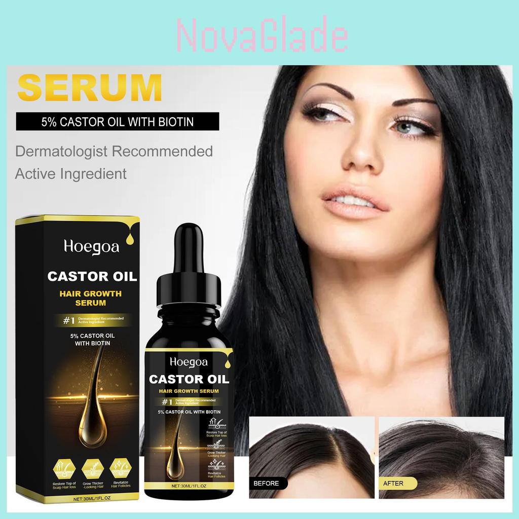 Hoegoa Nourishing Hair Oil For Thick And Luscious Hair Deep Repair And Moisture