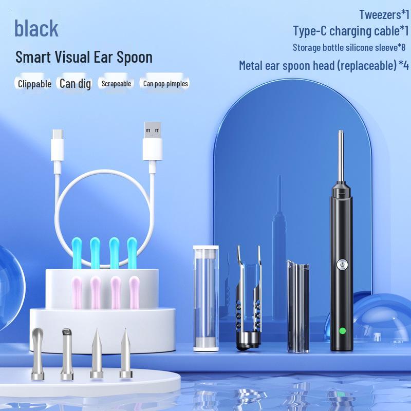 High-Definition Visual Ear Pick with Light - Ultra-Clear Endoscope Ear Cleaning Tool.