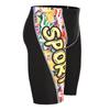 Men's Fashion Quick-Dry Swim Trunks - Anti-Embarrassment, Five-Point, Mid-Leg Design for Racing & Training