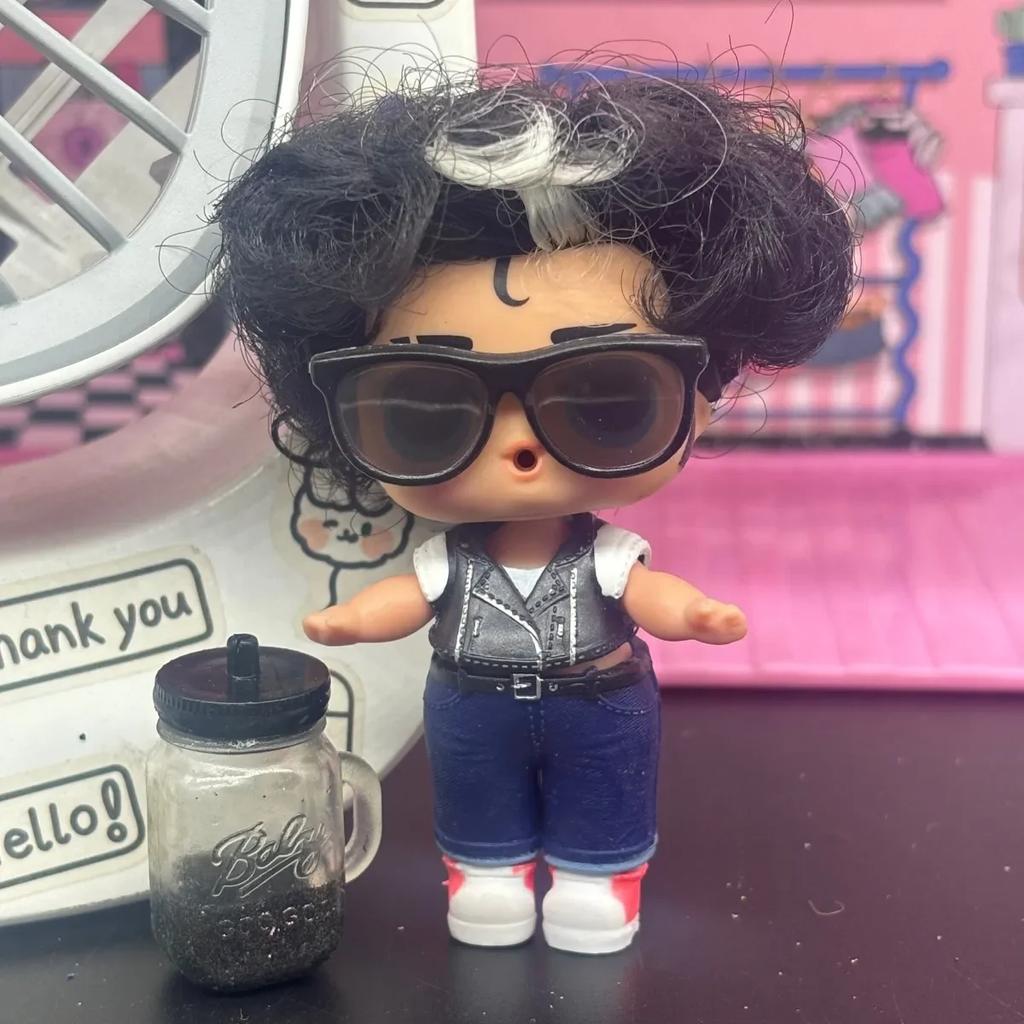 8CM LOL Doll Collectible Girl DIY Toy Doll Set Includes Doll Clothes, Shoes and Accessories Children's Birthday Gift