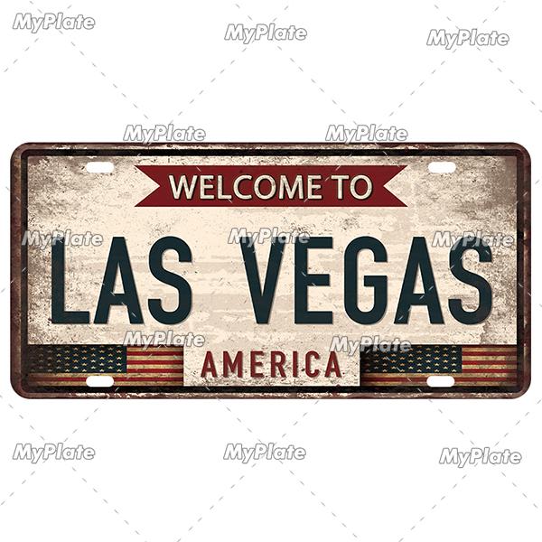 [MyPlate] Country City Style 15x30CM Plate Vintage Metal Sign Plaque Tin Sign Man Cave Decoration Bar Sign Club Poster Gift