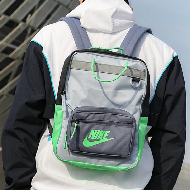 Nike Polyester Handbag, Backpack, Kids' Bag Regular Unisex Light Blue Haze Blue Casual BA5927-407