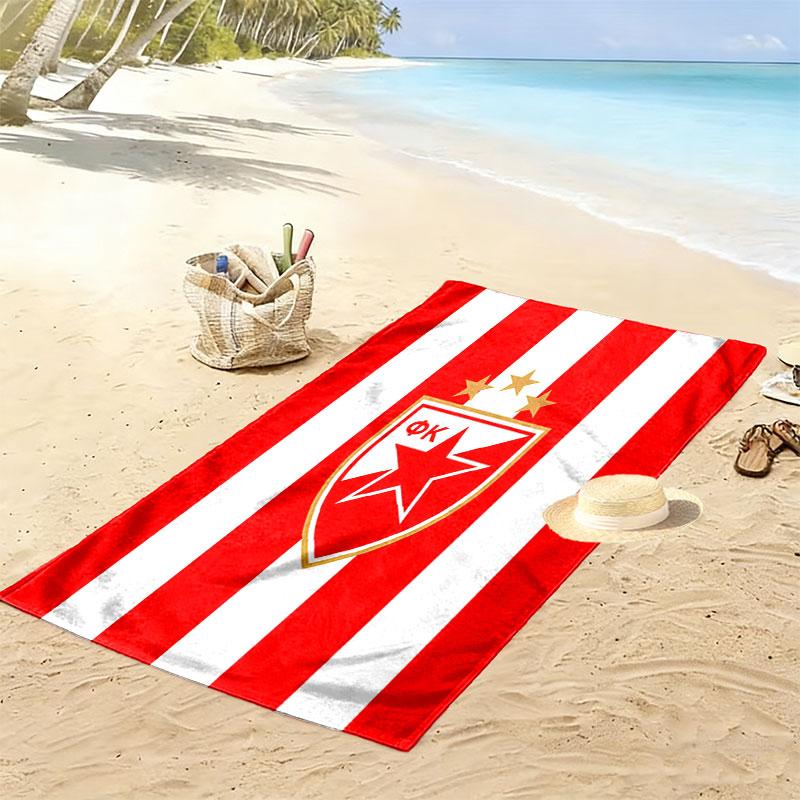 CZ-Print Strandtuch, Großes Weiches Schnelltrocknendes Handtuch für Strand Camping Schwimmen
